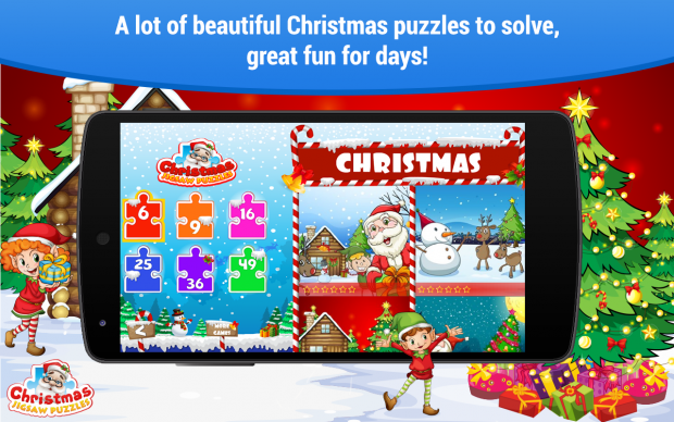 Christmas Games Puzzles for kids