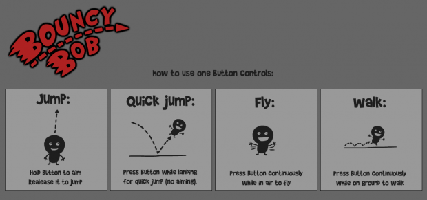 One Button Controls in Bouncy Bob
