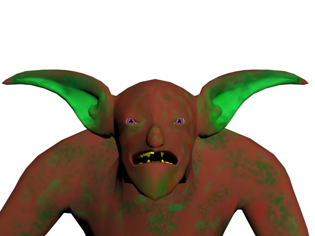 Goblin textured facedetail 1