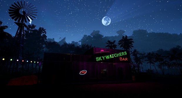 Skywatchers Bar at Mataara
