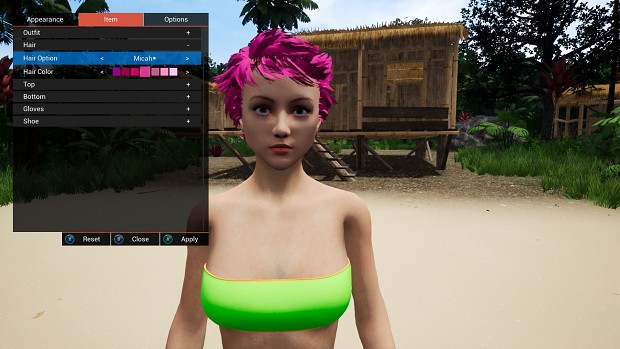 Capsa Character Customization