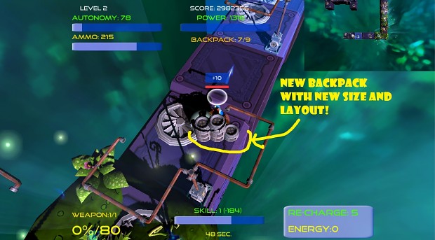 BallystiX - optimized backpack - available in downloadable demo version!