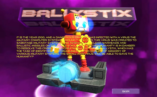 BallystiX, a new AWESOME character for our hero!