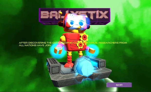 BallystiX, a new AWESOME character for our hero!