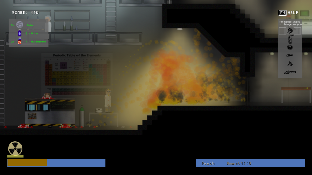 Gameplay - Gas cylinder explosion