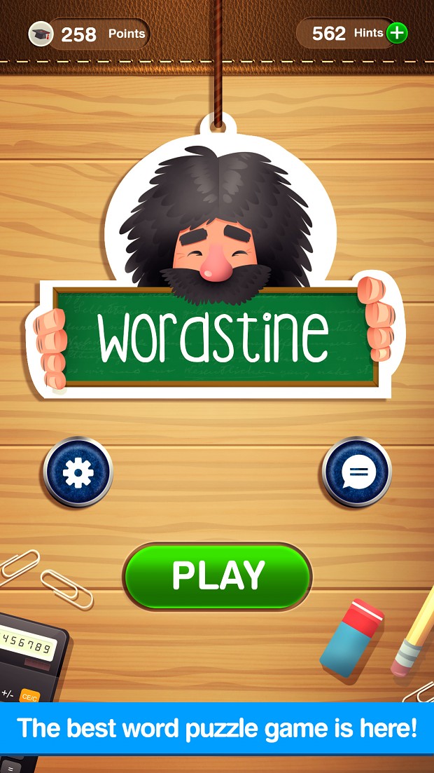 Wordstine Android Screen1