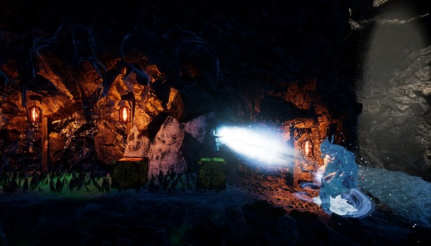 Cave level in the game - Once in the Kingdom