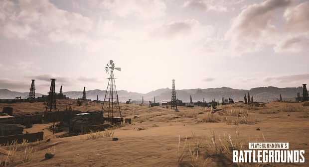 PUBG Desert Map Screenshot
