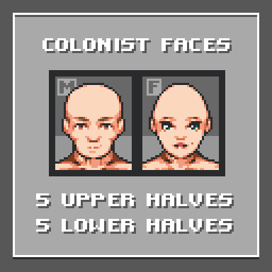 Colonist Faces