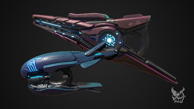 Plasma and Beam Rifle side by side