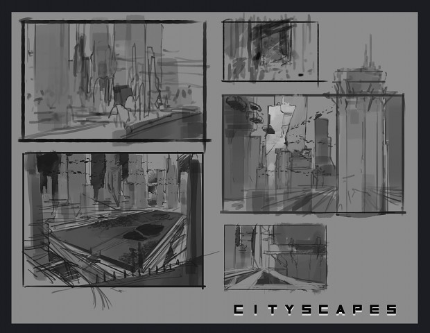 Cityscape Sketches
