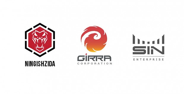 Logos of corporations