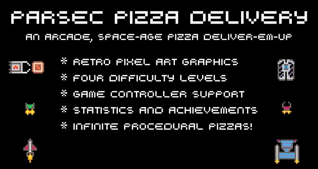Parsec Pizza Delivery - Features
