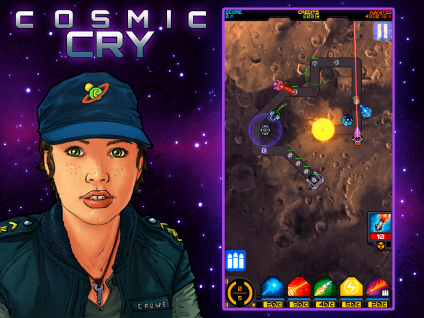 Cosmic Cry Tower Defense Science 4