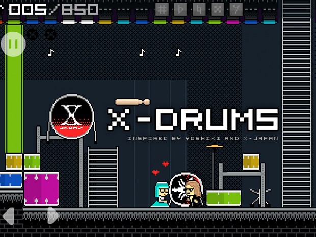 X-Drums Game Official Screenshots