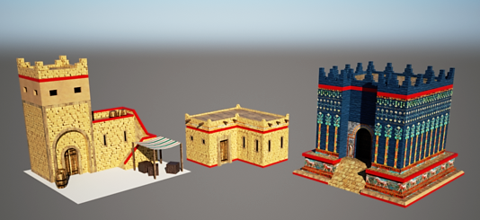 Temple, Hovel, and a Storage Pit