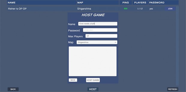 Host Game