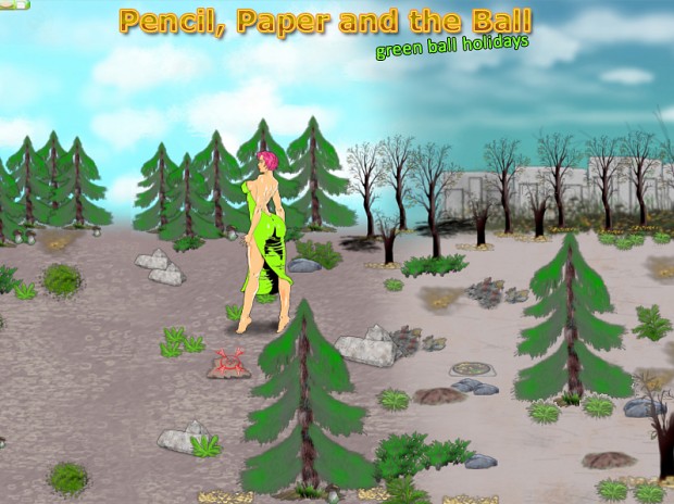 Pencil Paper and the Ball PC game