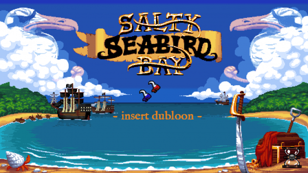 Salty Seabird Bay title screen