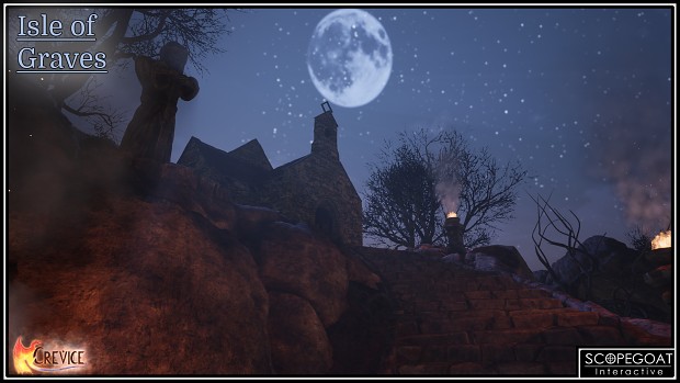 Isle of Graves at night