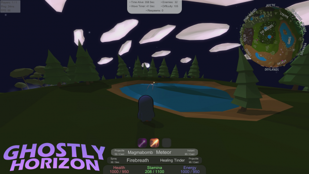 Ghostly Horizon Beta Screen