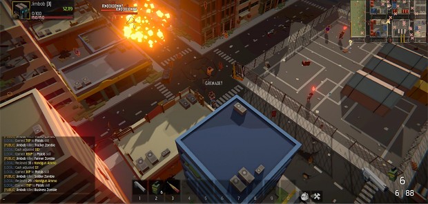 Zombie Barricades In-game Screenie