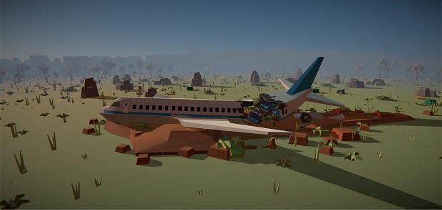 Zombie Barricades Plane Crash