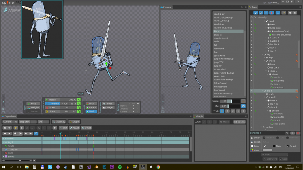 Behind The Scenes - Animating the main character