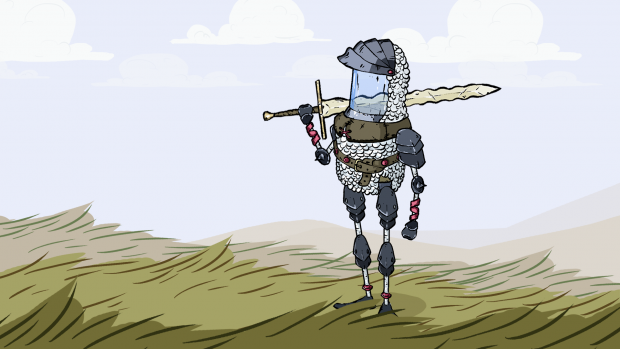 Another main character look in Feudal Alloy