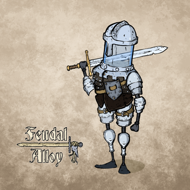 Another main character's look in Feudal Alloy
