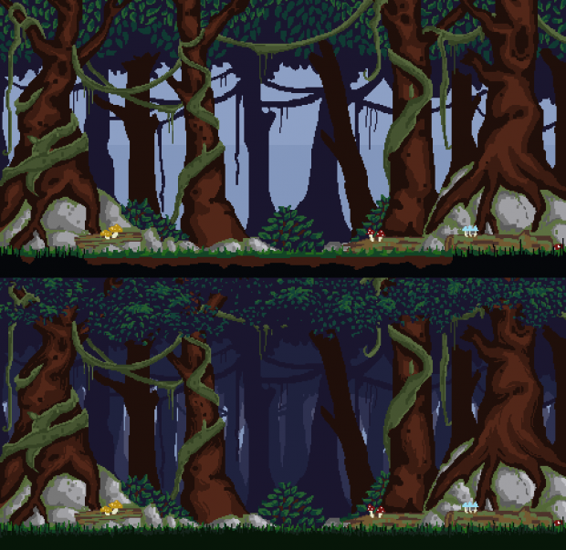 Wild Forest - Old Vs New