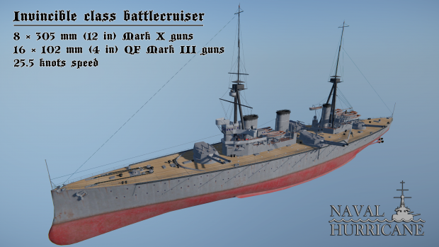 Invincible class battlecruiser
