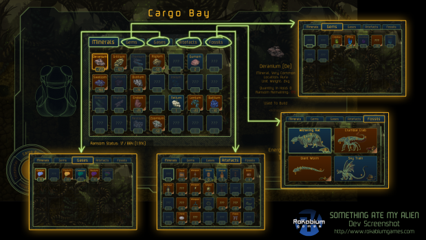 Cargo Bay tabs