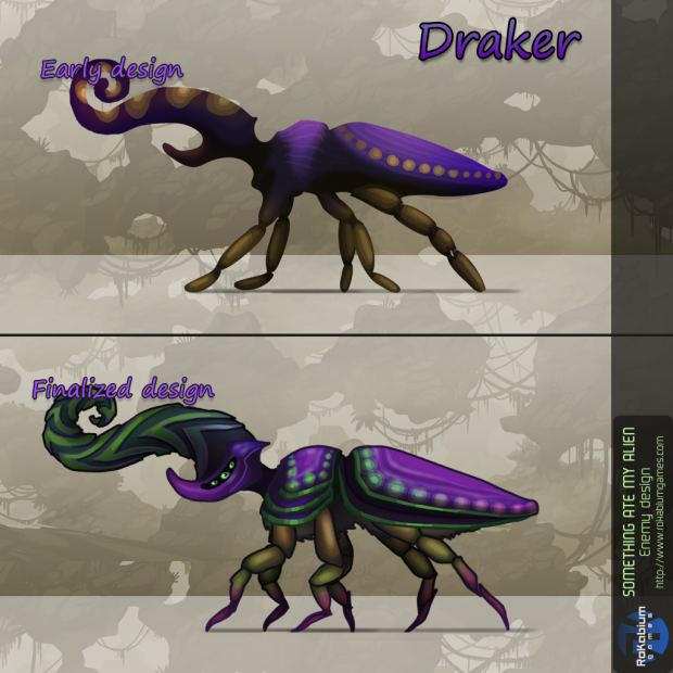 Draker has a new design