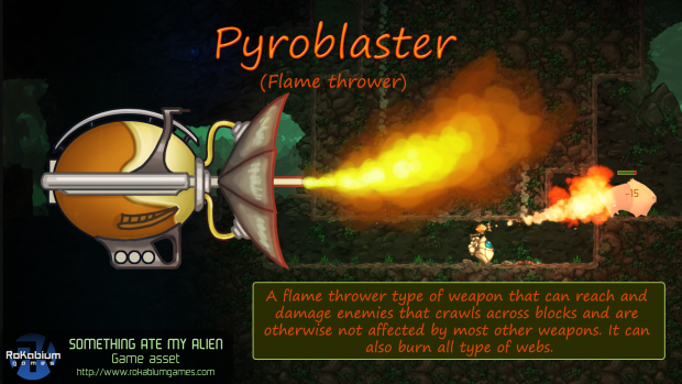 Weapons Pyroblaster