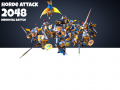 Horde Attack: 2048 Medieval Battle