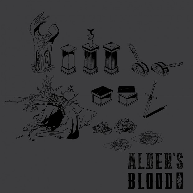 Terrain interactive objects In Alder's Blood