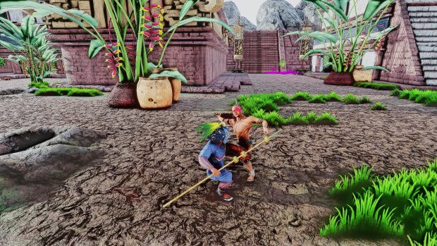 Mayan Spear Combat