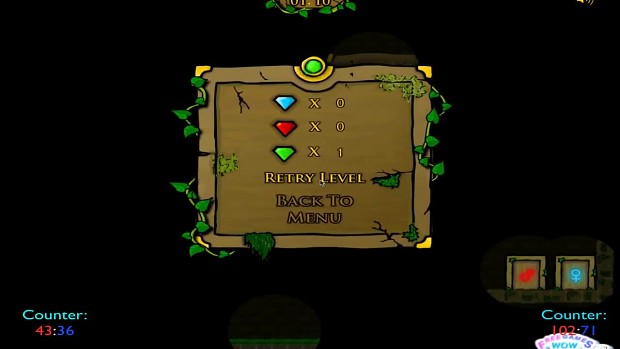 Play Fireboy and Watergirl 1: The Forest Temple online on Agame