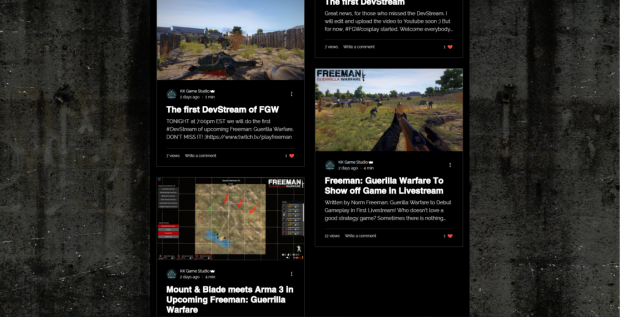 Freeman: Guerrilla Warfare website