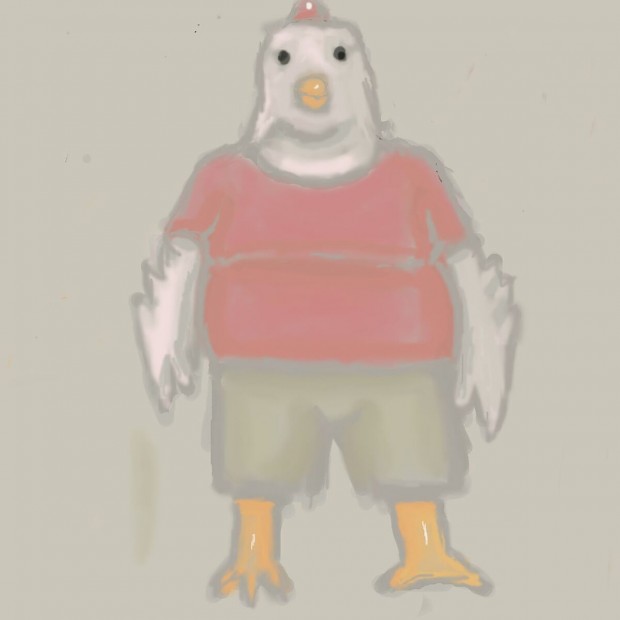 chicken character 3