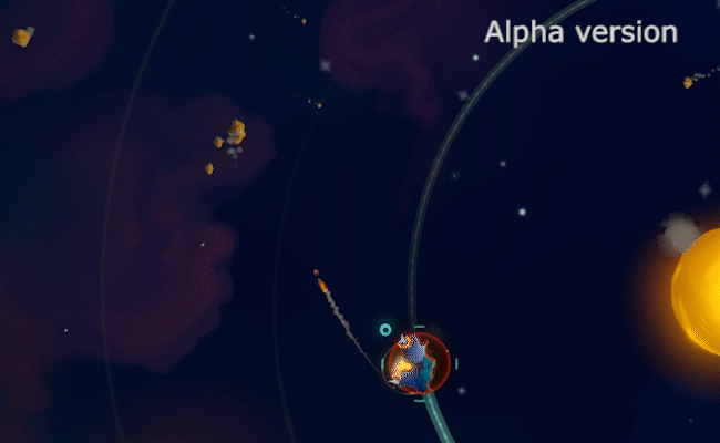 Worbital - Planet Shooting Asteroid