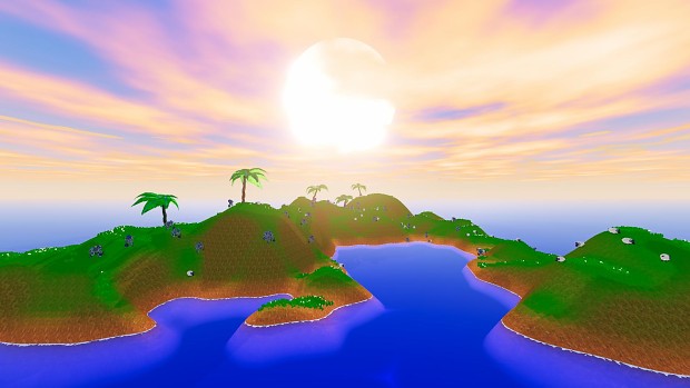 Battle Island - Early In-Game Engine tests