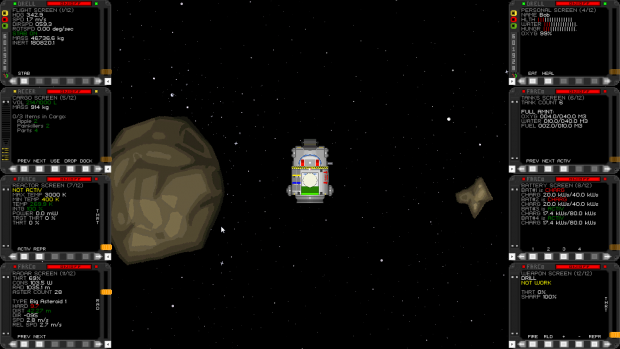 Big and Small Asteroids