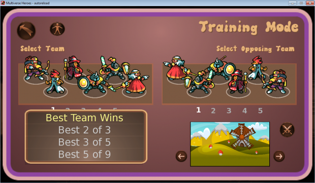 Single Battle - Training Mode
