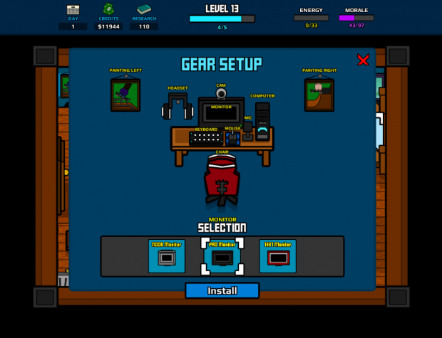 Gamer Career Tycoon Screenshot
