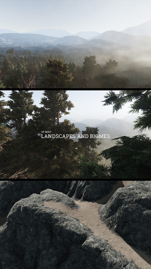 Up next: Landscapes and Biomes