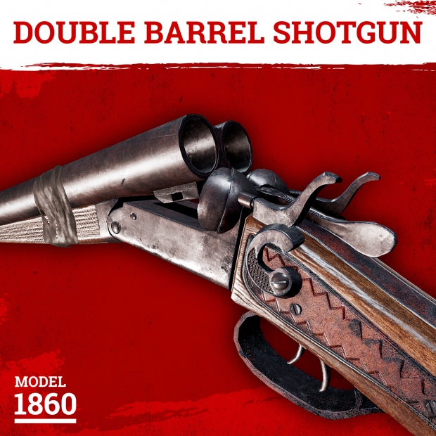 1860 Double Barrel Shotgun