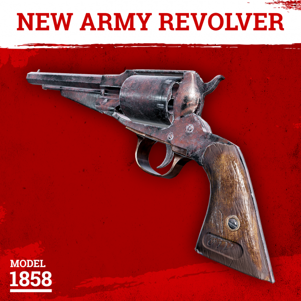1858 New Model Army Revolver