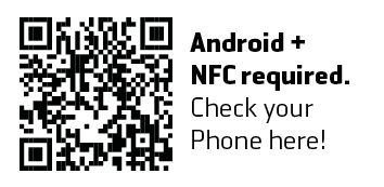 Android + NFC required - Check your phone
